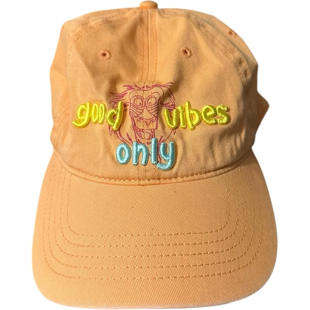 Disney Parks Lion King Rafiki Good Vibes Only Hat